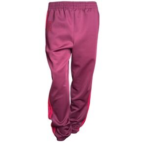 Lay Low Calabasas Track pants Burgundy Red Stripes Blokecore Athleisure Fall XL